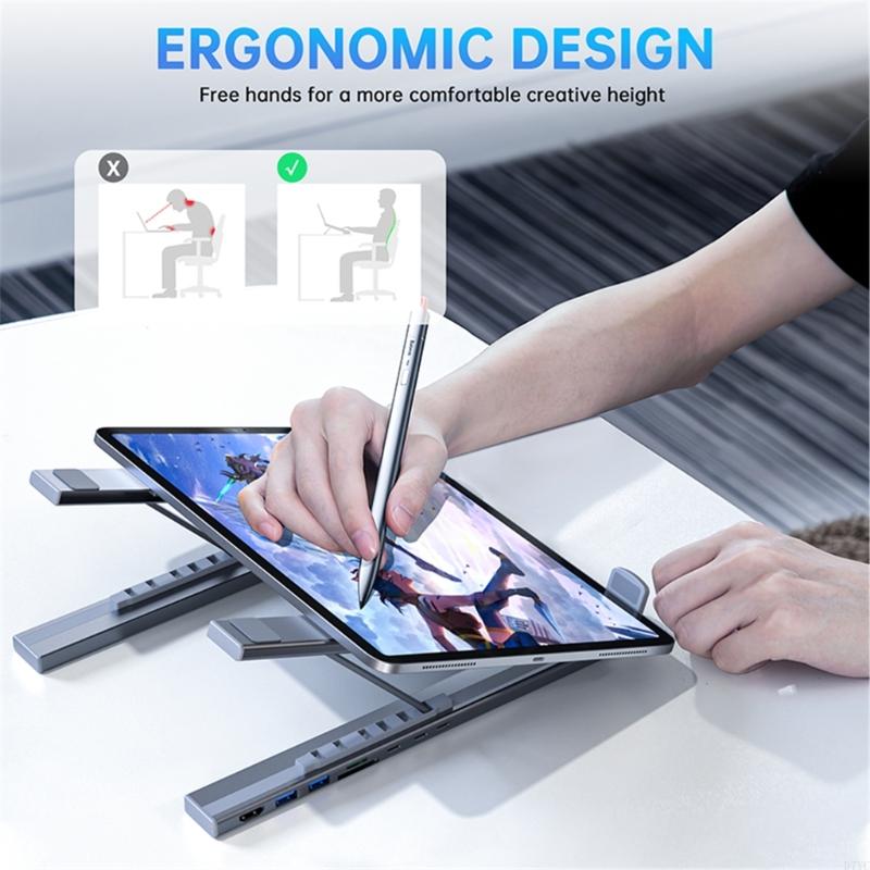 Unlock Your Laptop's Full Potential: The Ultimate 8-in-1 Docking Station