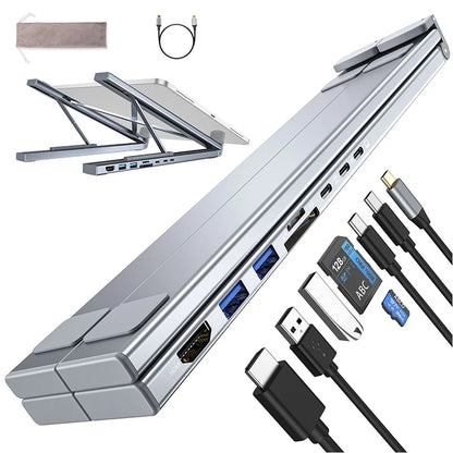 Unlock Your Laptop's Full Potential: The Ultimate 8-in-1 Docking Station
