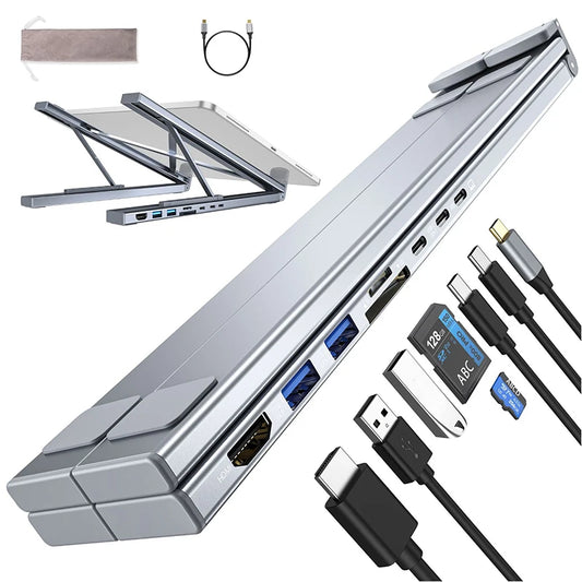 Unlock Your Laptop's Full Potential: The Ultimate 8-in-1 Docking Station